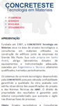 Mobile Screenshot of concreteste.com.br